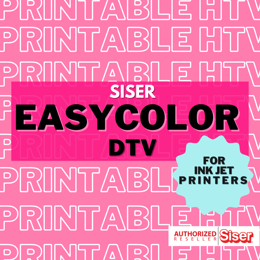 Siser Easycolor DTV direct to Vinyl 8.4 X 11 Sheets Inkjet Printer