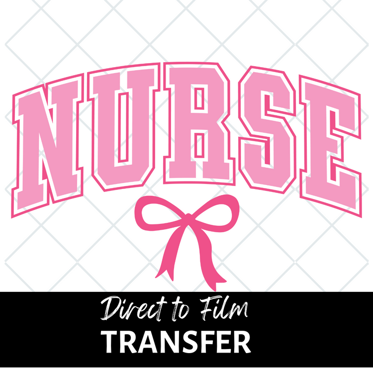 Nurse with pink bow