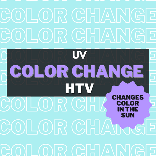 Sensation UV color change htv