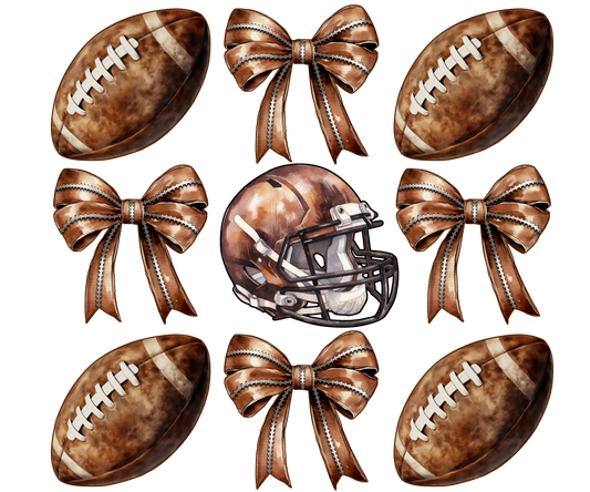 Footballs bows