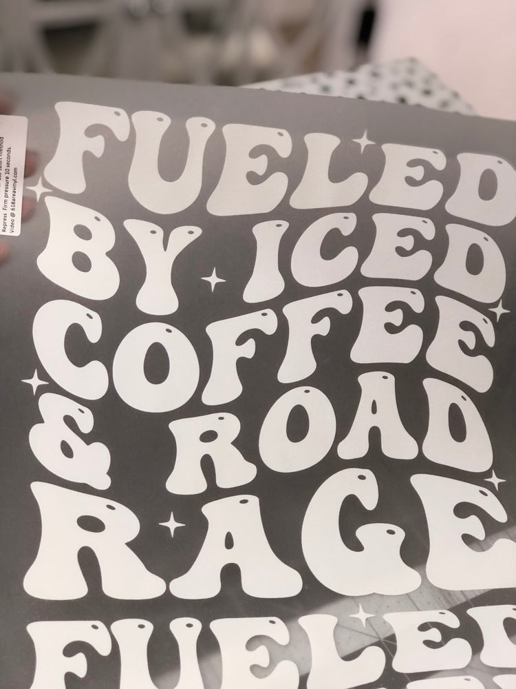 Iced coffee road rage gang sheet