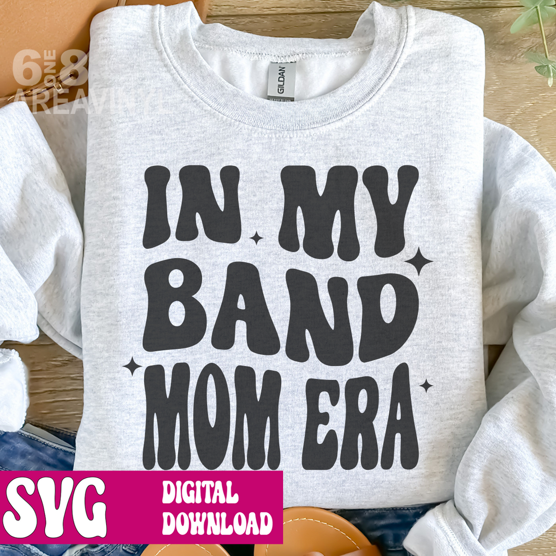 In my Band mom ERA SVG – 618 area vinyl