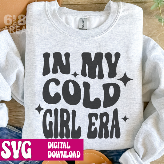 In my Cold Girl ERA SVG