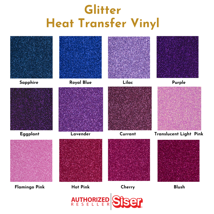 Glitter Heat Transfer Vinyl