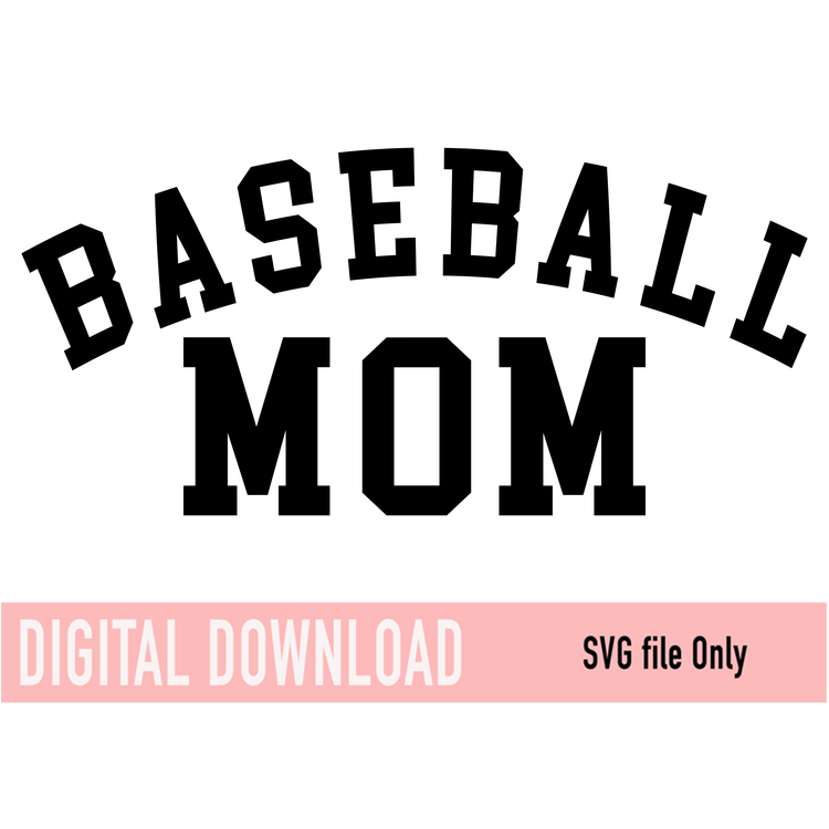 Baseball Mom  SVG