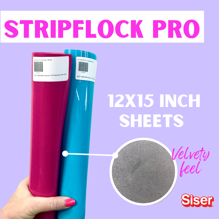 StripFlock Pro heat transfer vinyl