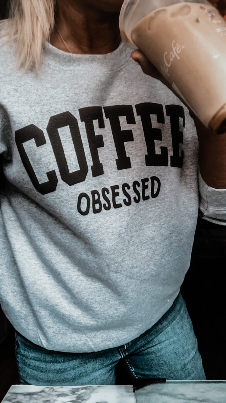 Coffee Obsessed SVG