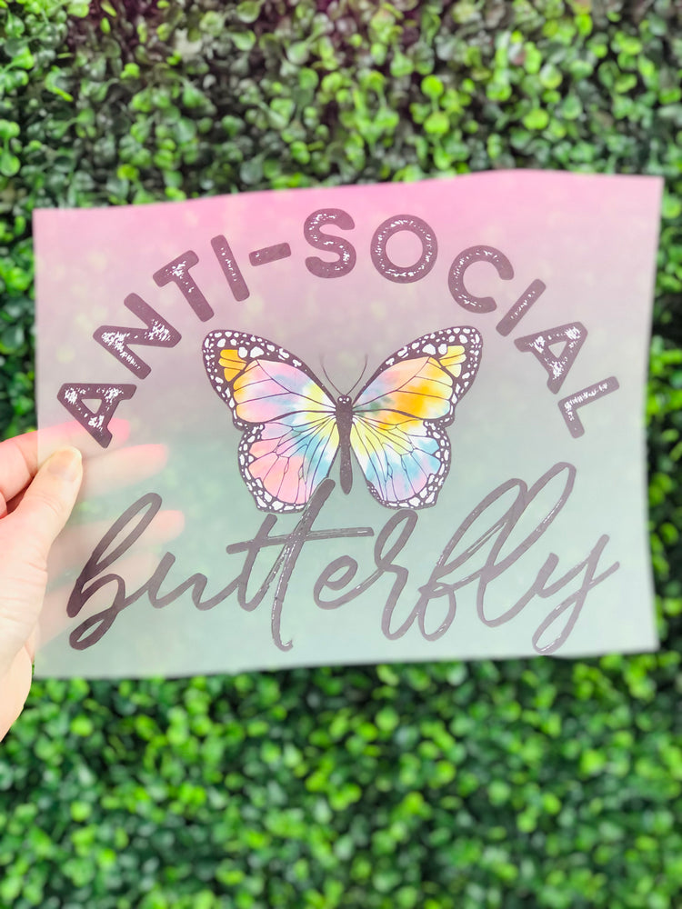 Matte Anti Social Butterfly