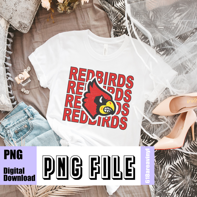 Digital Download Redbirds Stacked png