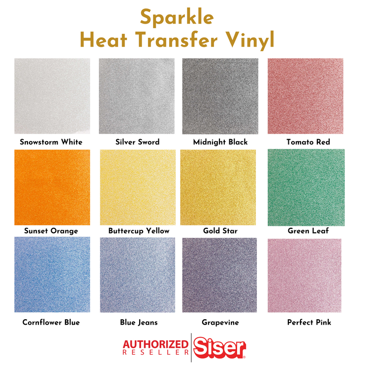 Sparkle Heat Transfer Vinyl