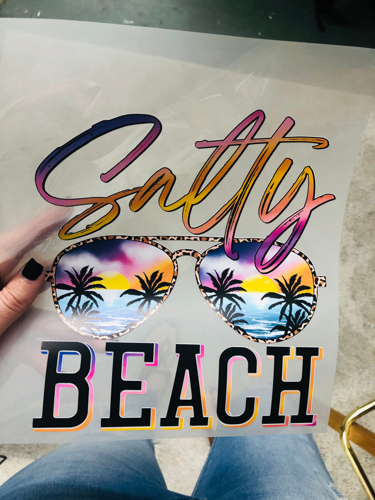 Salty beach HTV transfer