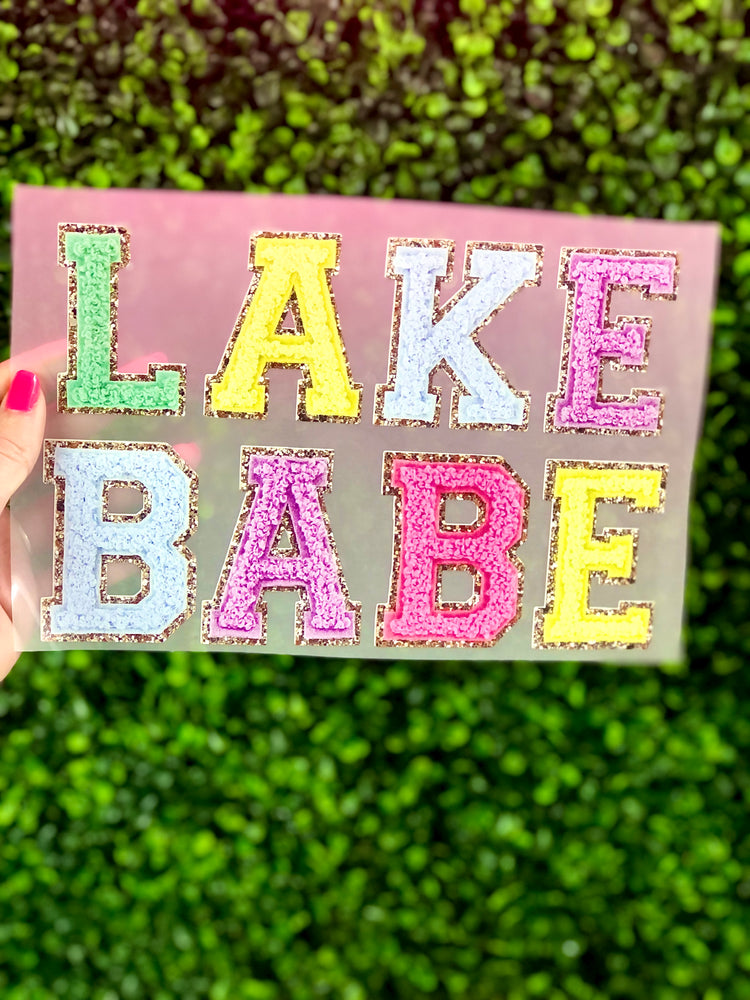 Faux Chenille Lake Babe