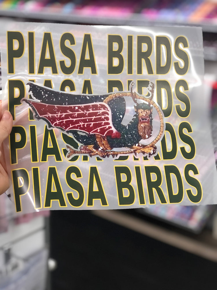 Piasa Birds Htv Transfer
