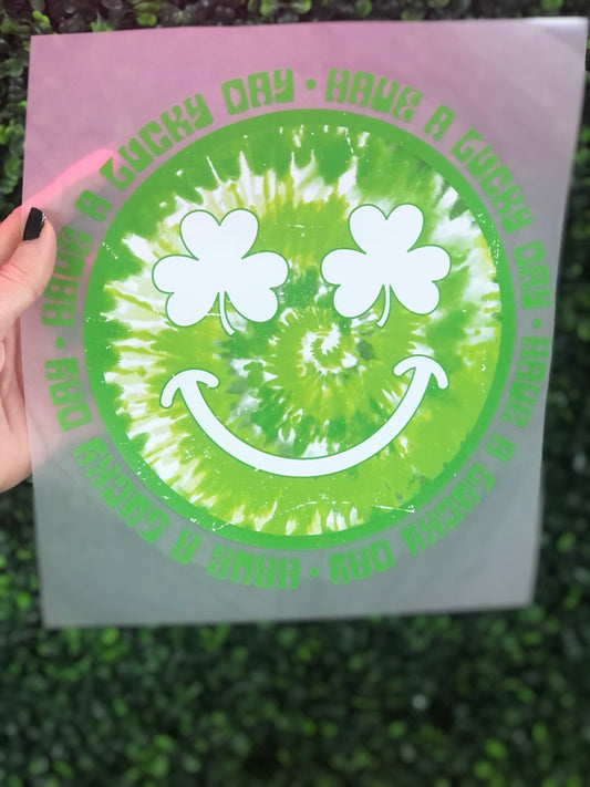 Lovehome St. Patrick's Day Green Heat Transfer Vinyl HTV Iron On