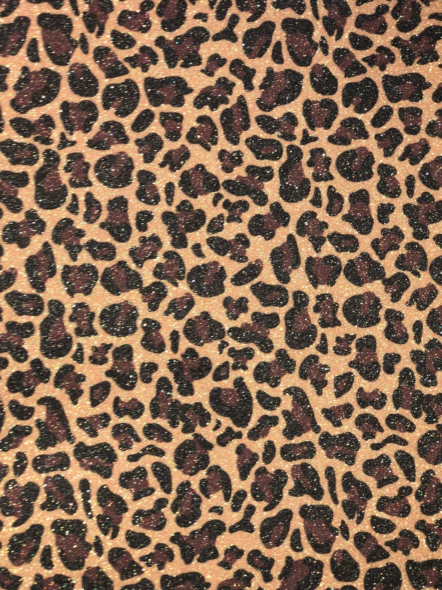 Snow leopard glitter htv – 618 area vinyl