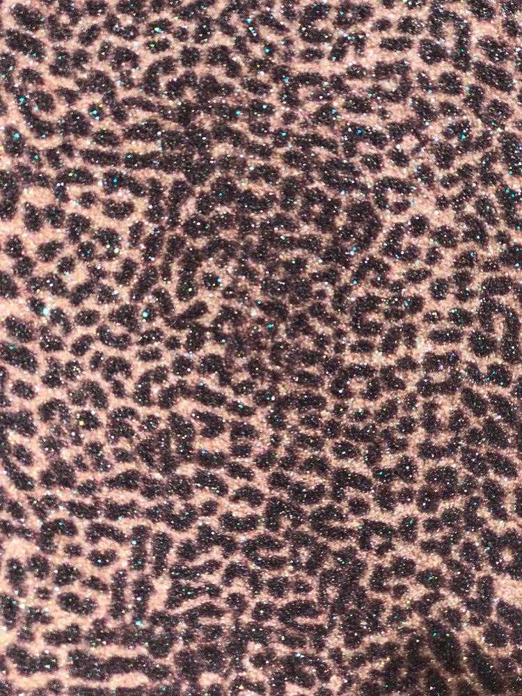 Small lovely cheetah glitter