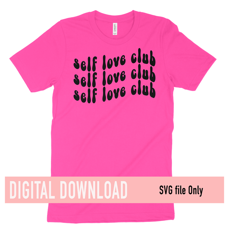 self love club SVG