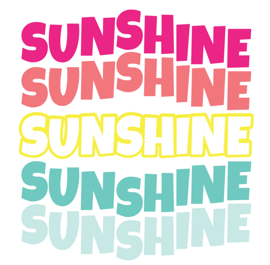 Sunshine wave svg