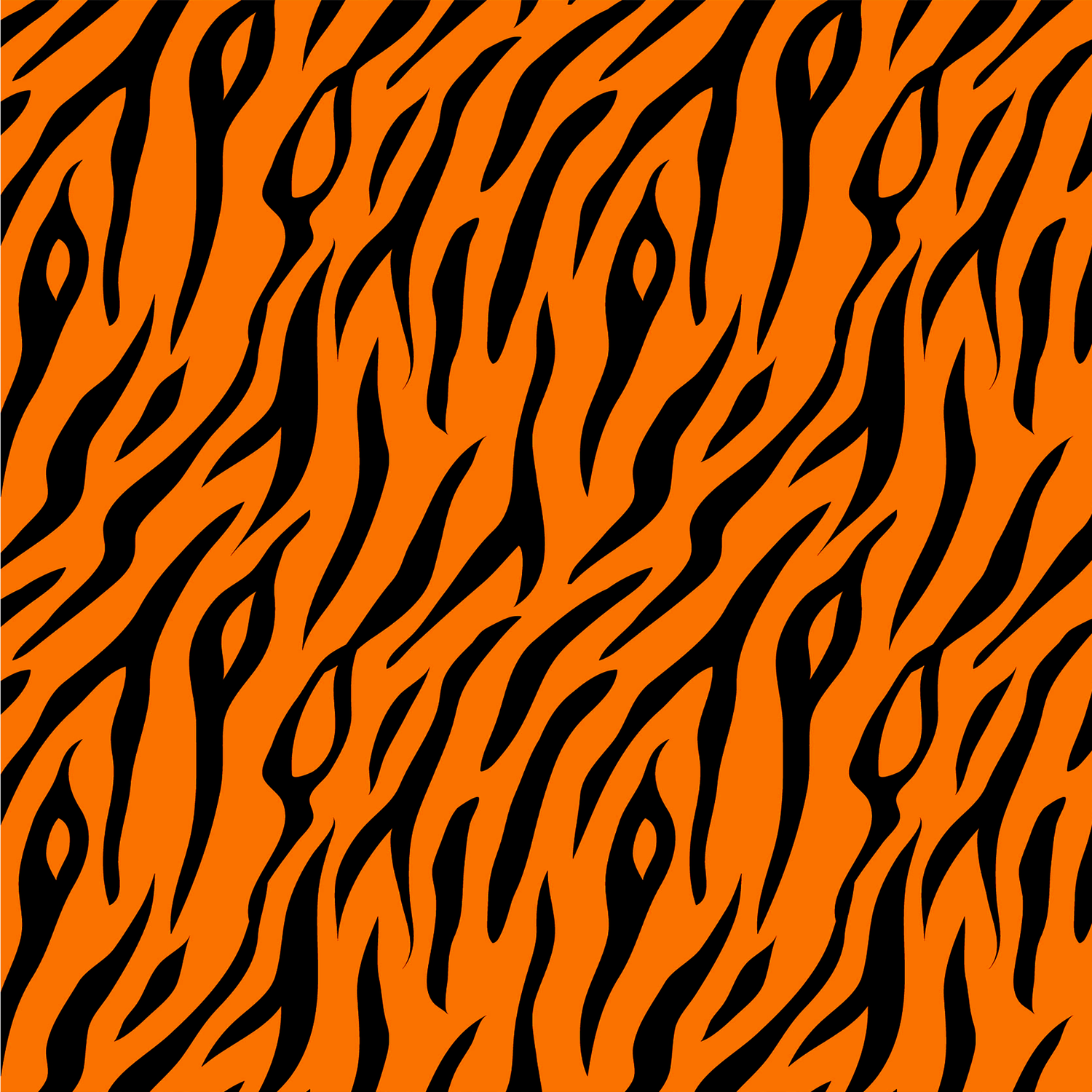 Orange and Black Tigers Png Tigers Sublimation Designs 